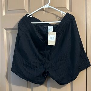 Nike Black Women's Running Shorts with Elastic Waist